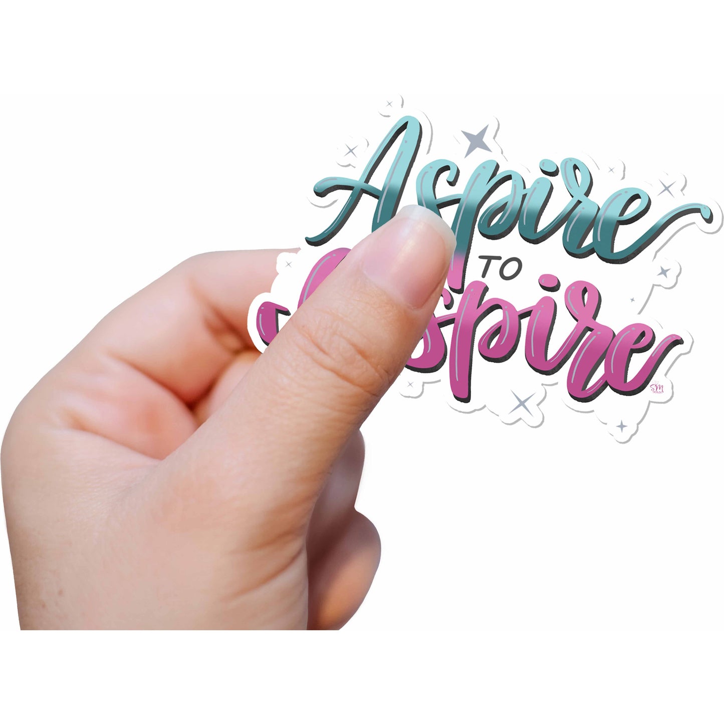 Aspire to Inspire Vinyl Sticker