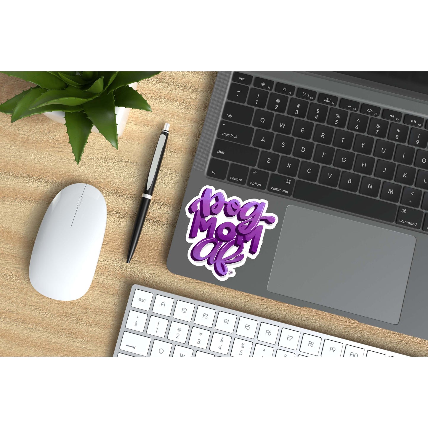 Dog Mom AF Vinyl Sticker