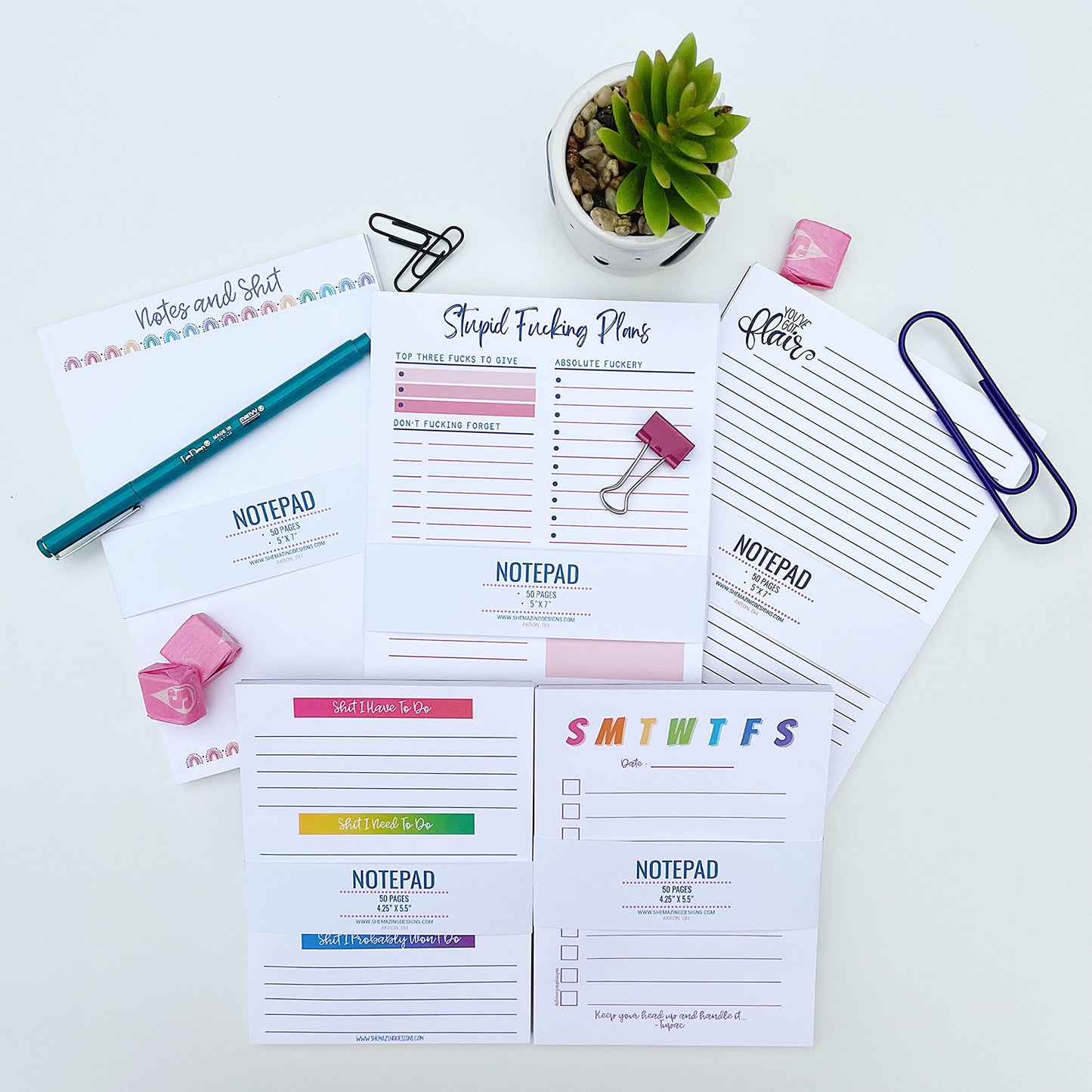 You’ve Got Flair Notepad - 5x7