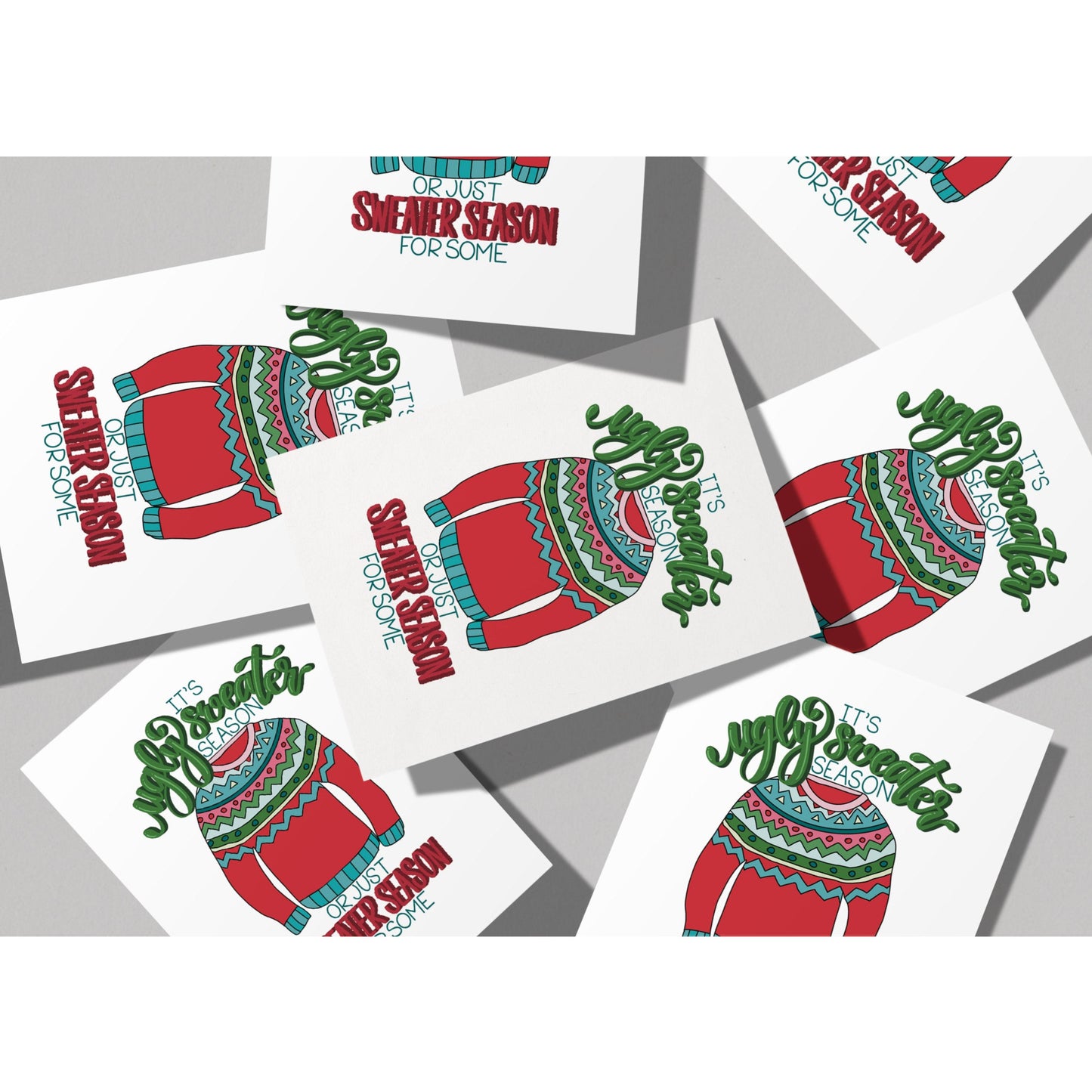 Ugly Sweater Season - Holiday Card