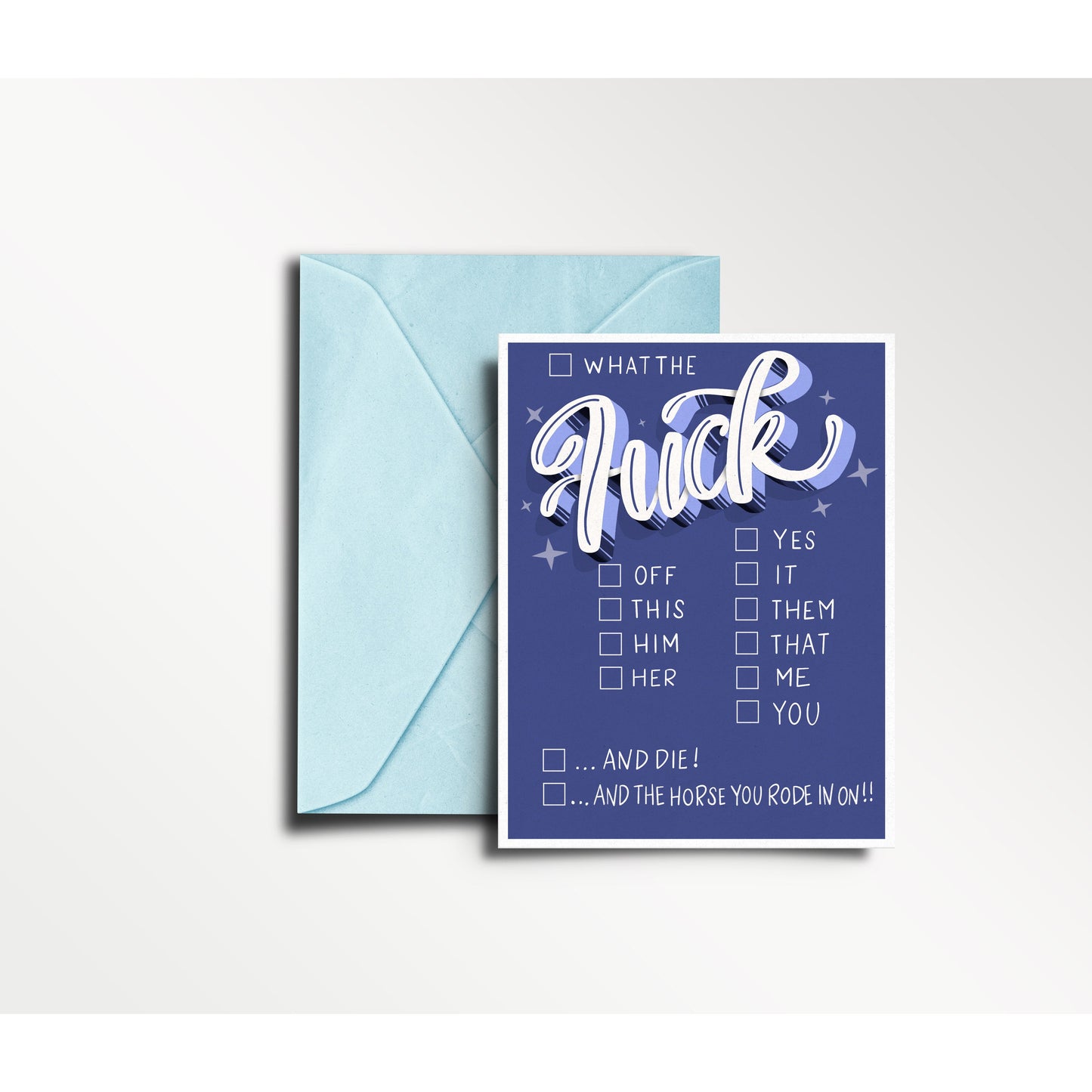 Check Your F*ck - Empathy Card