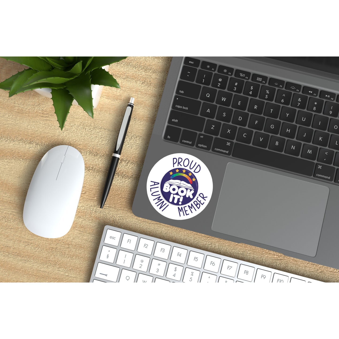 Book It - Proud Alumni Member - Vinyl Sticker