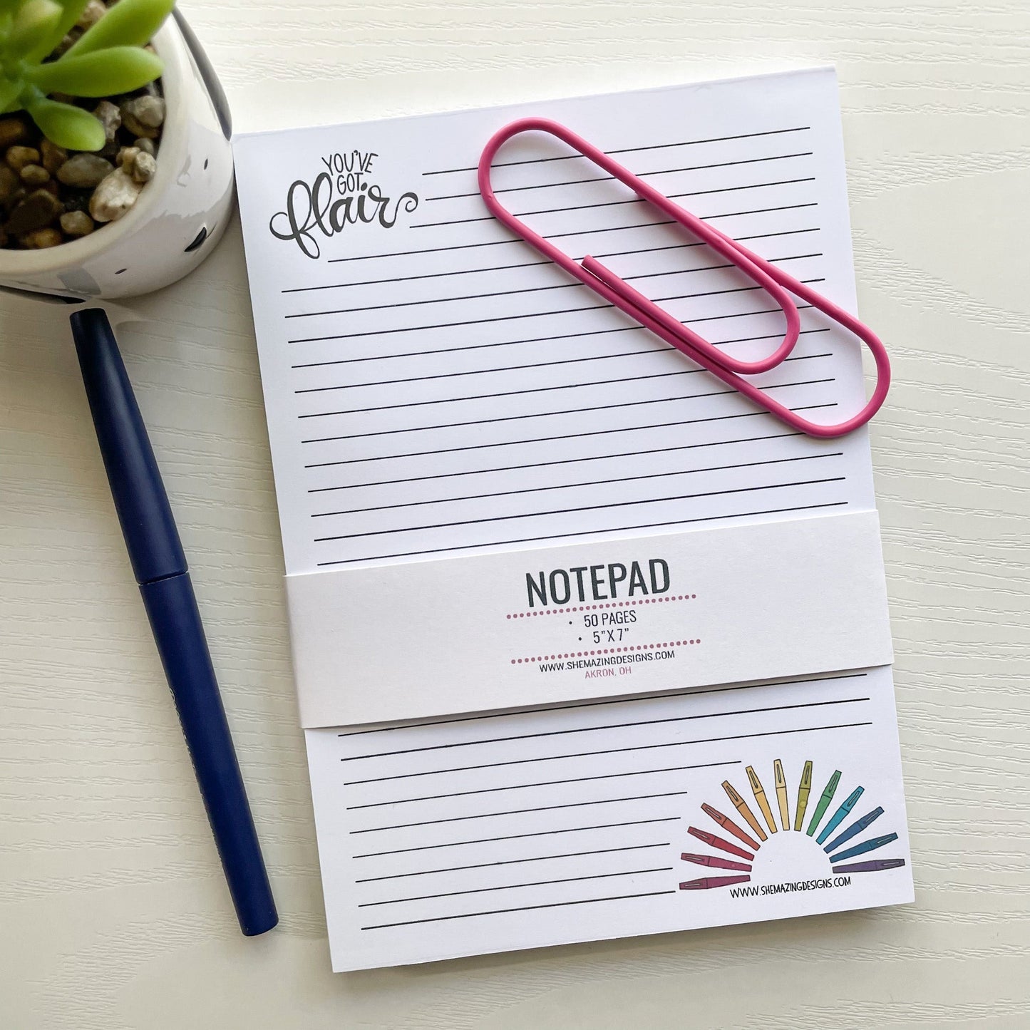 You’ve Got Flair Notepad - 5x7