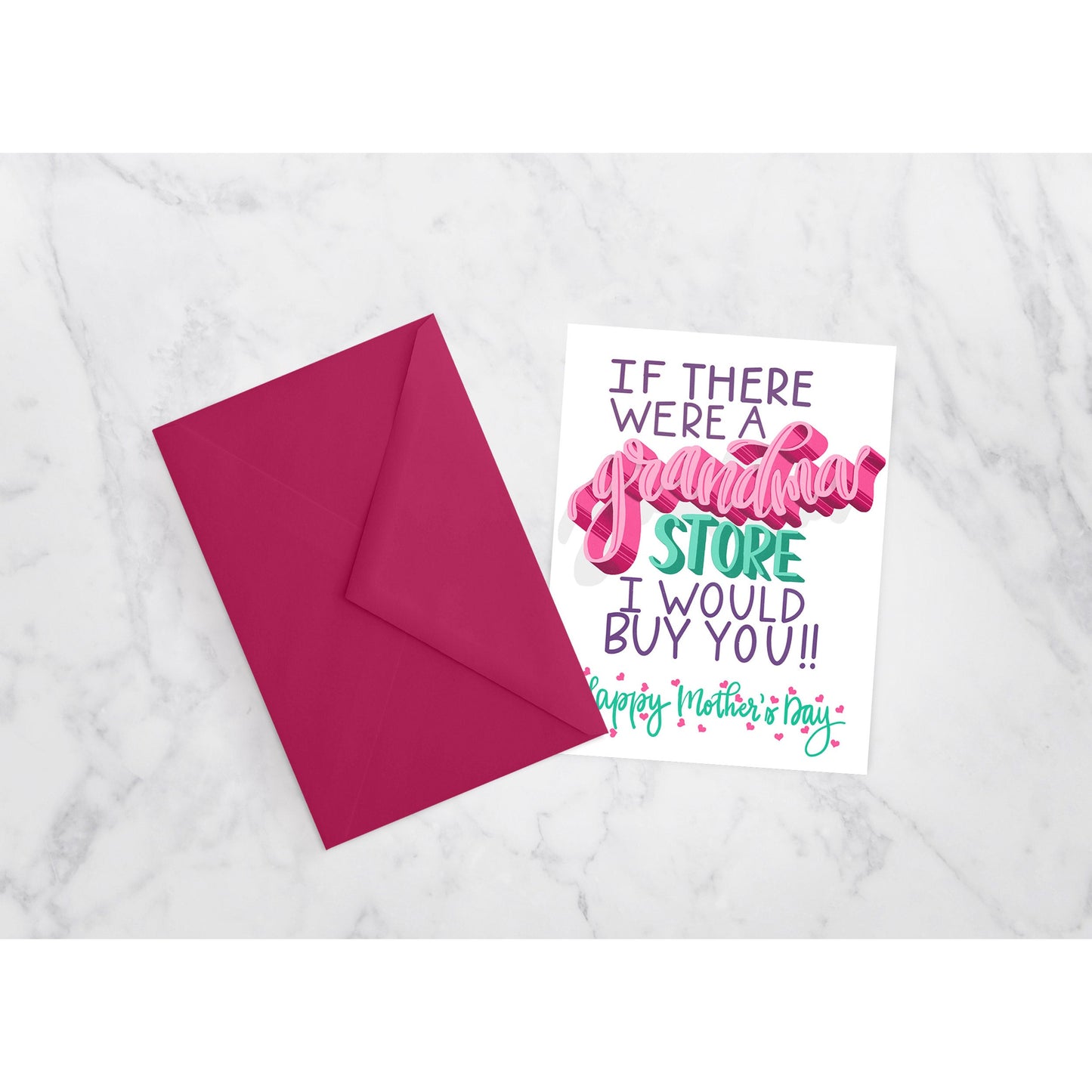 "Grandma Store" - Mother's Day Card