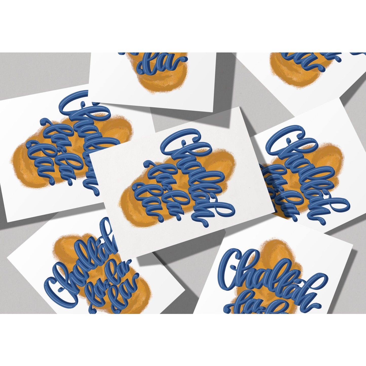 Challah la la la - Hanukkah Card
