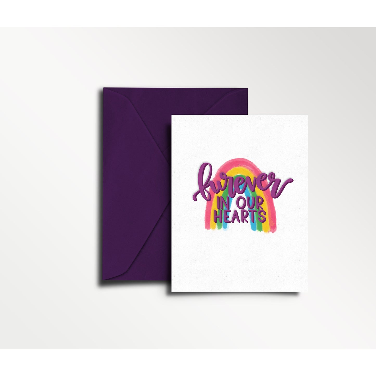 Furever in our Hearts - Pet Death Card | Sympathy, Cat, Dog