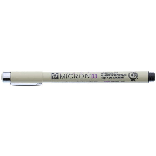 Pigma Micron 03 - Black Pen