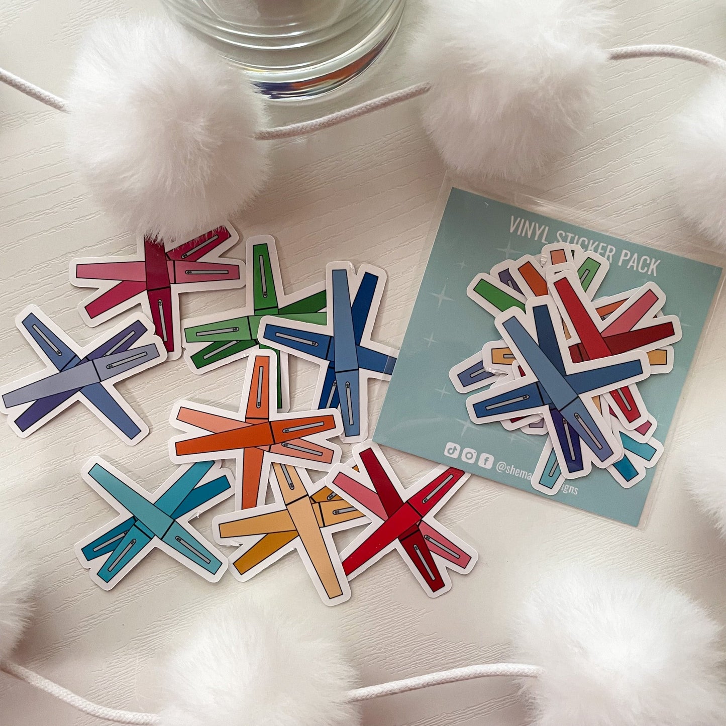 Flair Pen (Rainbow) - Sticker Pack