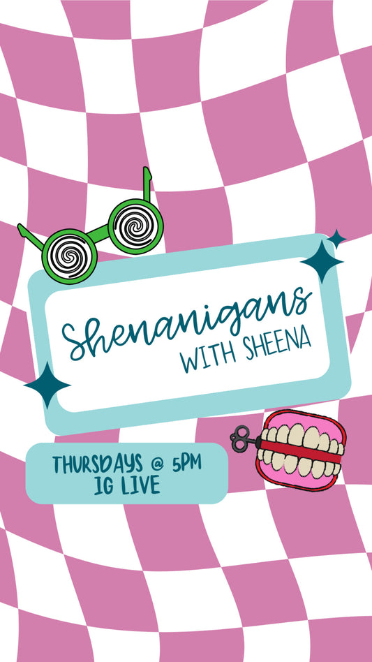 Shenanigans with Sheena: Unleashing Creativity Through an Instagram LIVE Series