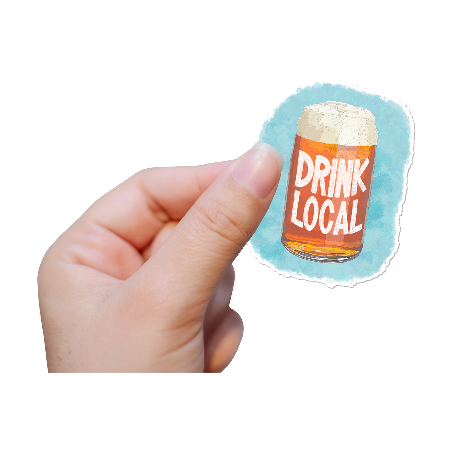 Drink Local Vinyl Sticker