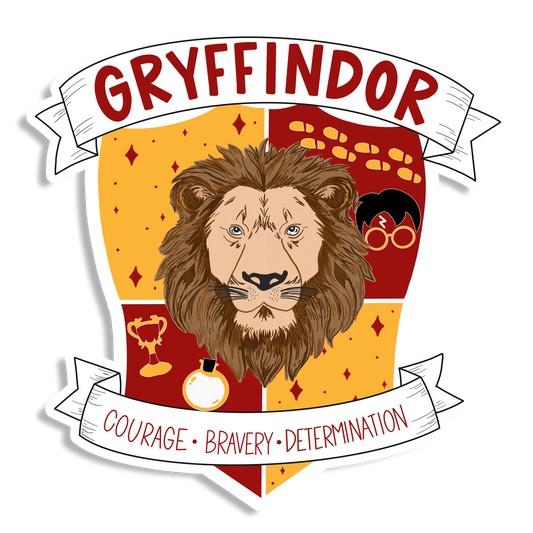 Gryffindor Crest Vinyl Sticker-Harry Potter