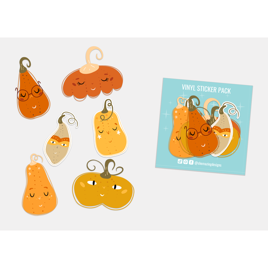 Oh My Gourd - Sticker Pack