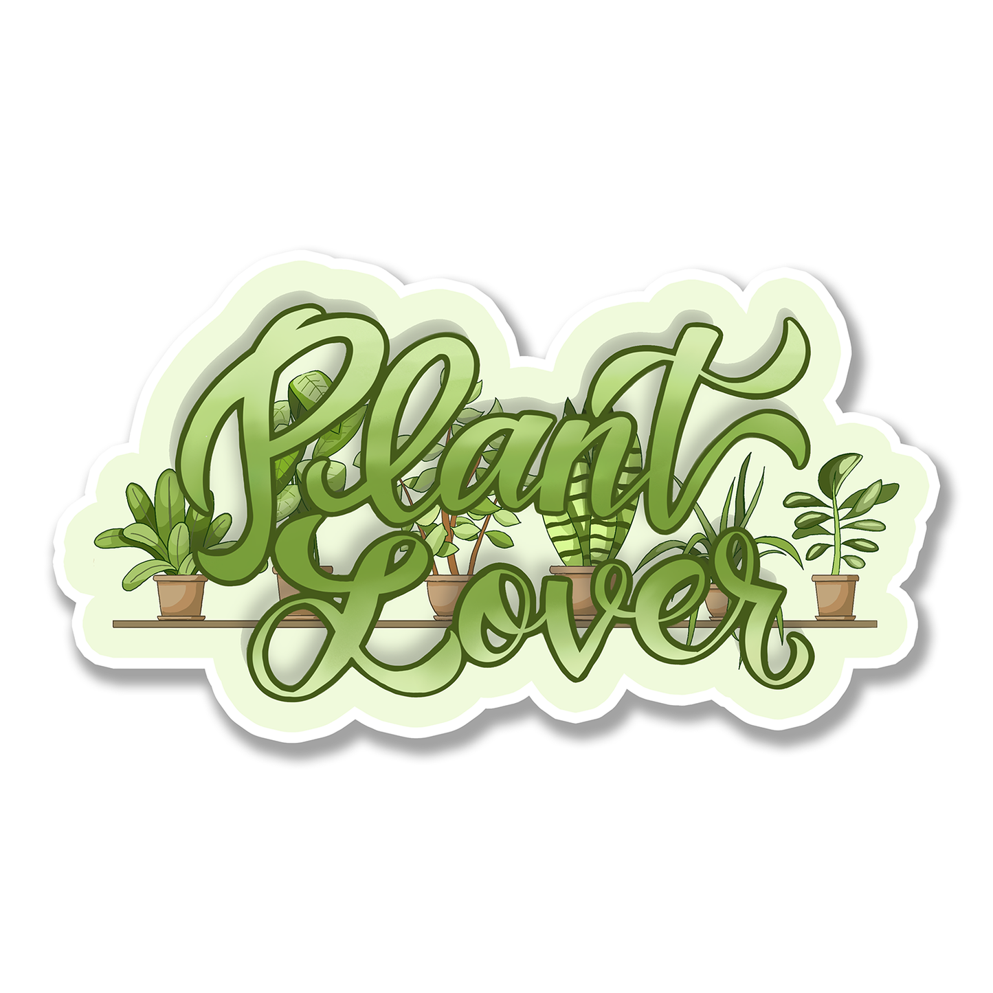 Plant Lover Vinyl Sticker