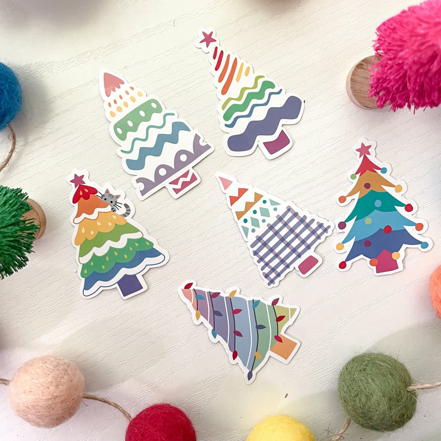Oh Christmas Tree (Rainbow) - Sticker Pack