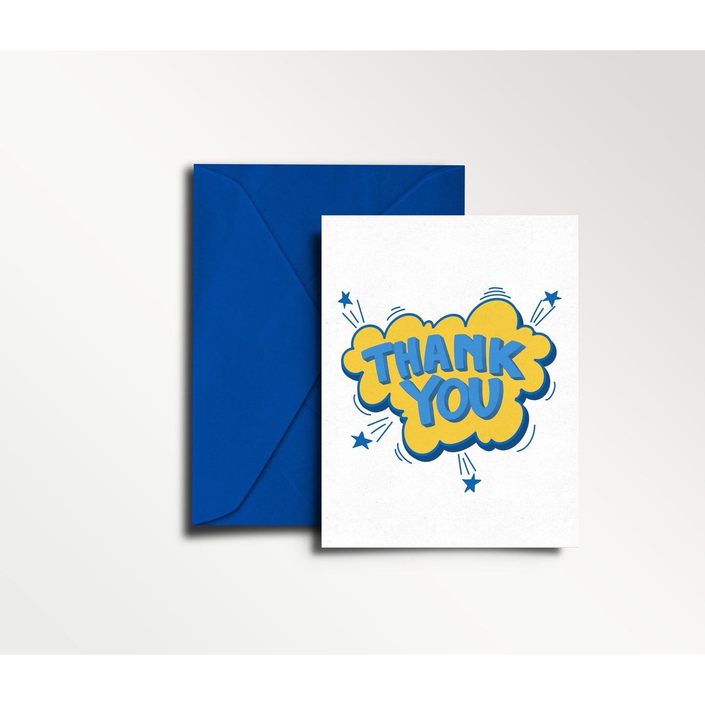Thank You (comic bubble) - Greeting Card |Thanks, Thank You Card