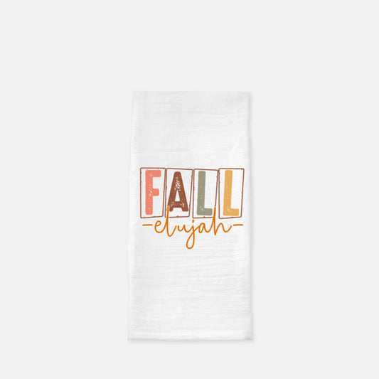 Fallelujah Fall Tea Towel (SAMPLE)