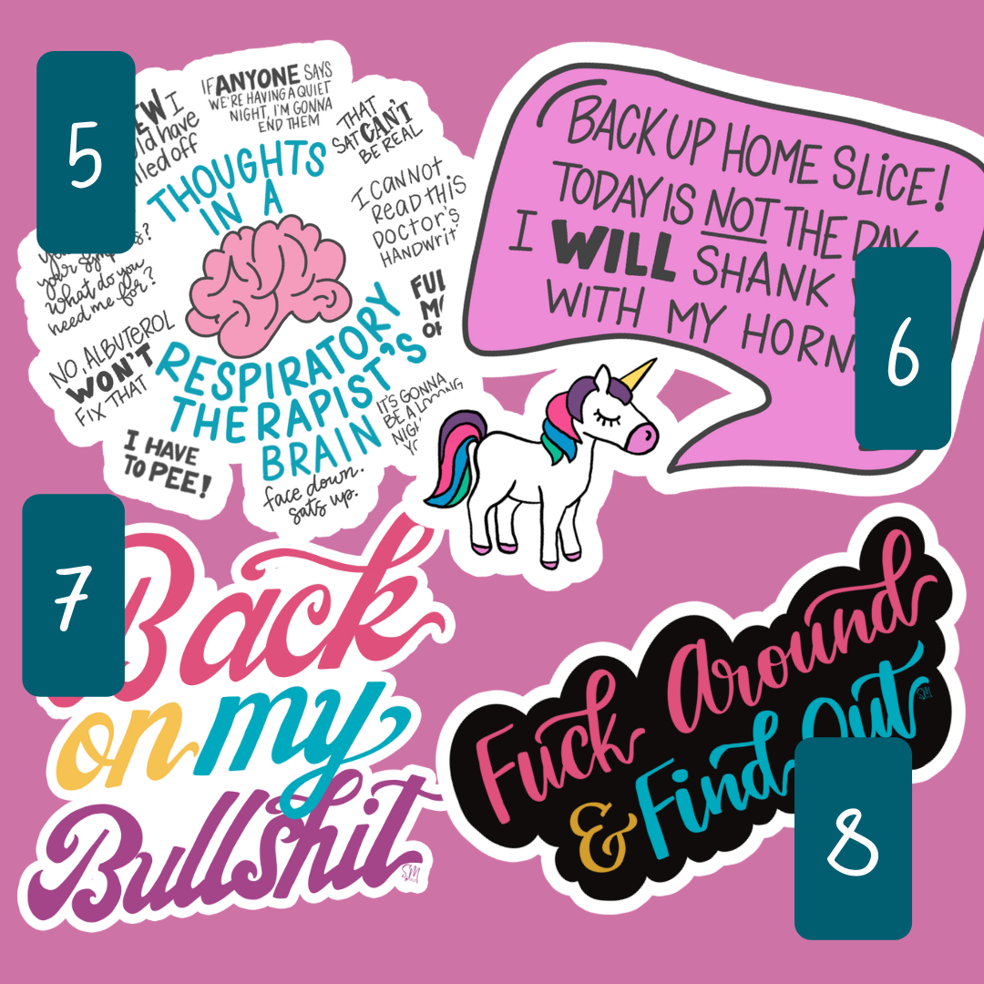Sticker Bundle - Pick Any 3 for $12 - Buy MORE, SAVE MORE $$$