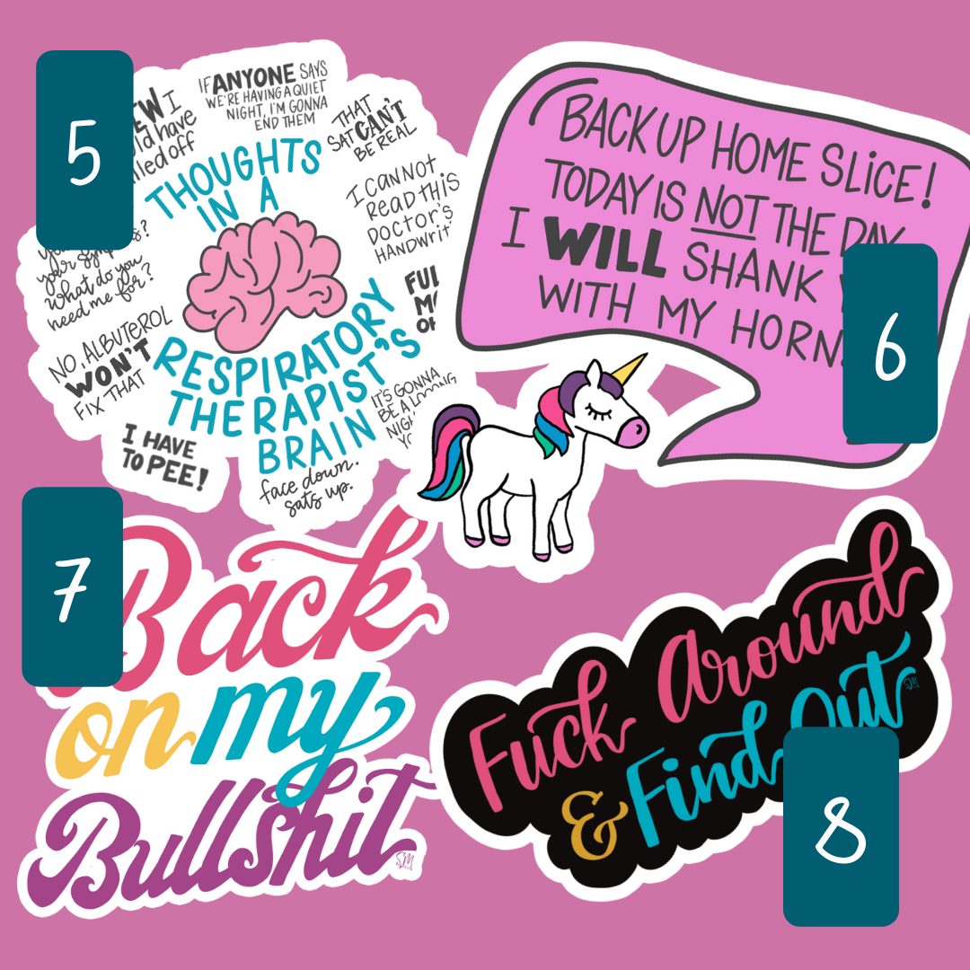 Mix & Match Sticker Bundle - Pick Any 3 for $12 - Buy MORE, SAVE MORE $$$