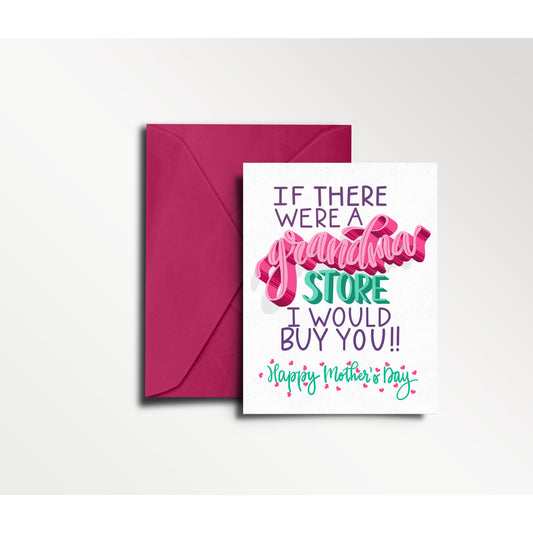 "Grandma Store" - Mother's Day Card