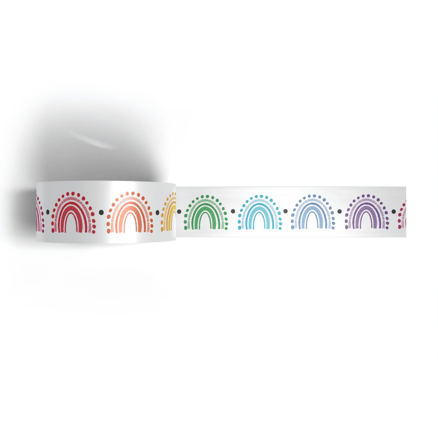 3 Pack Washi Tape - Shop Small, Buy Local, A Little Flair, The Rainbow Connection | 15mm x 10m