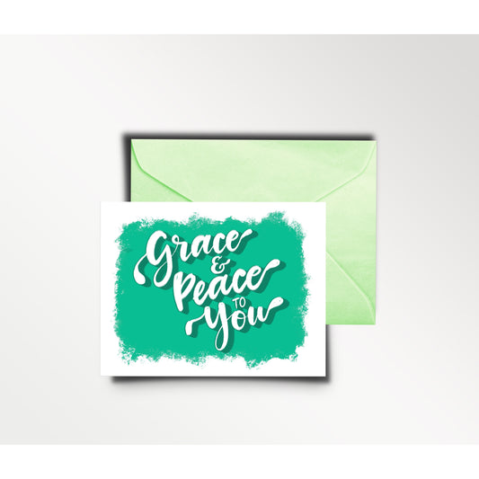 Grace and Peace to You - Sympathy Card | sorry for your loss, death