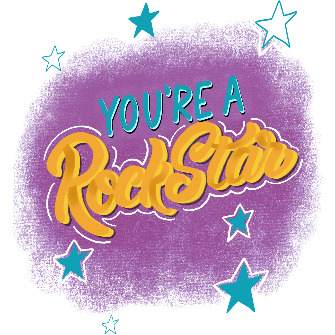 You're a Rockstar | Encouragement Card