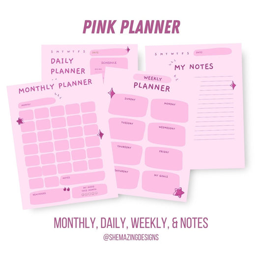 Pink Planner