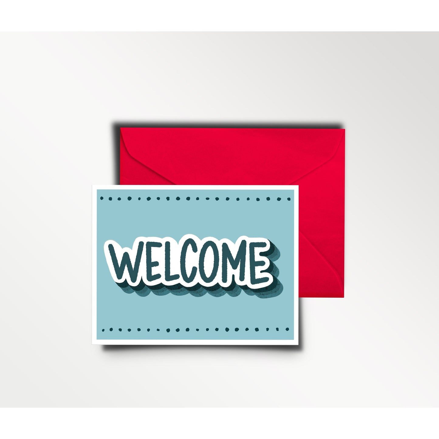 Welcome - Greeting Card | New Neighbor, New Employee, New Co-Worker, Guest Speaker