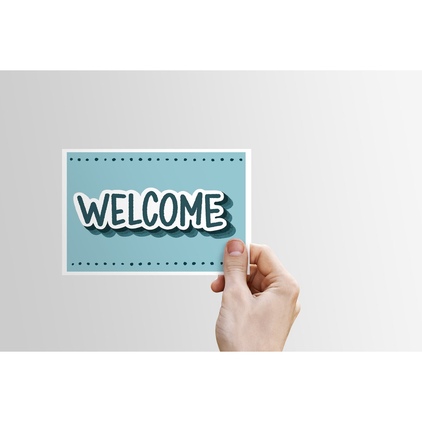 Welcome - Greeting Card | New Neighbor, New Employee, New Co-Worker, Guest Speaker