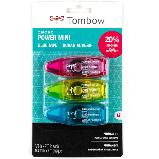 Tombow Power Mini Glue Tape 3-Pack